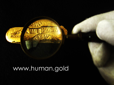 www.human.gold  -  Art by Johannes Angerbauer Goldhoff